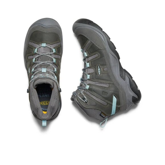 KEEN Women's Circadia Mid Height Waterproof Hiking Boots(KEEN.FUSION routsole) - Picture 5 of 7